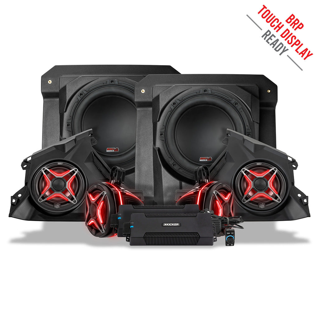 2024-2025 Can-Am® Maverick R, Phase-5 V-Spec 1650watt 6-Speaker