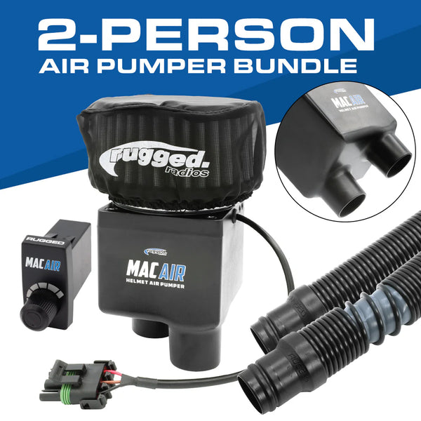 MAC Air 2-Person Helmet Air Pumper (Bundle) MAC Air 2-Person Helmet Air Pumper (Bundle)