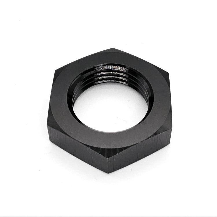 Computer Adapter Nut -20AN Male AN Flare Bulkhead Adapter Nut, Black Hard Anodized Aluminum ...