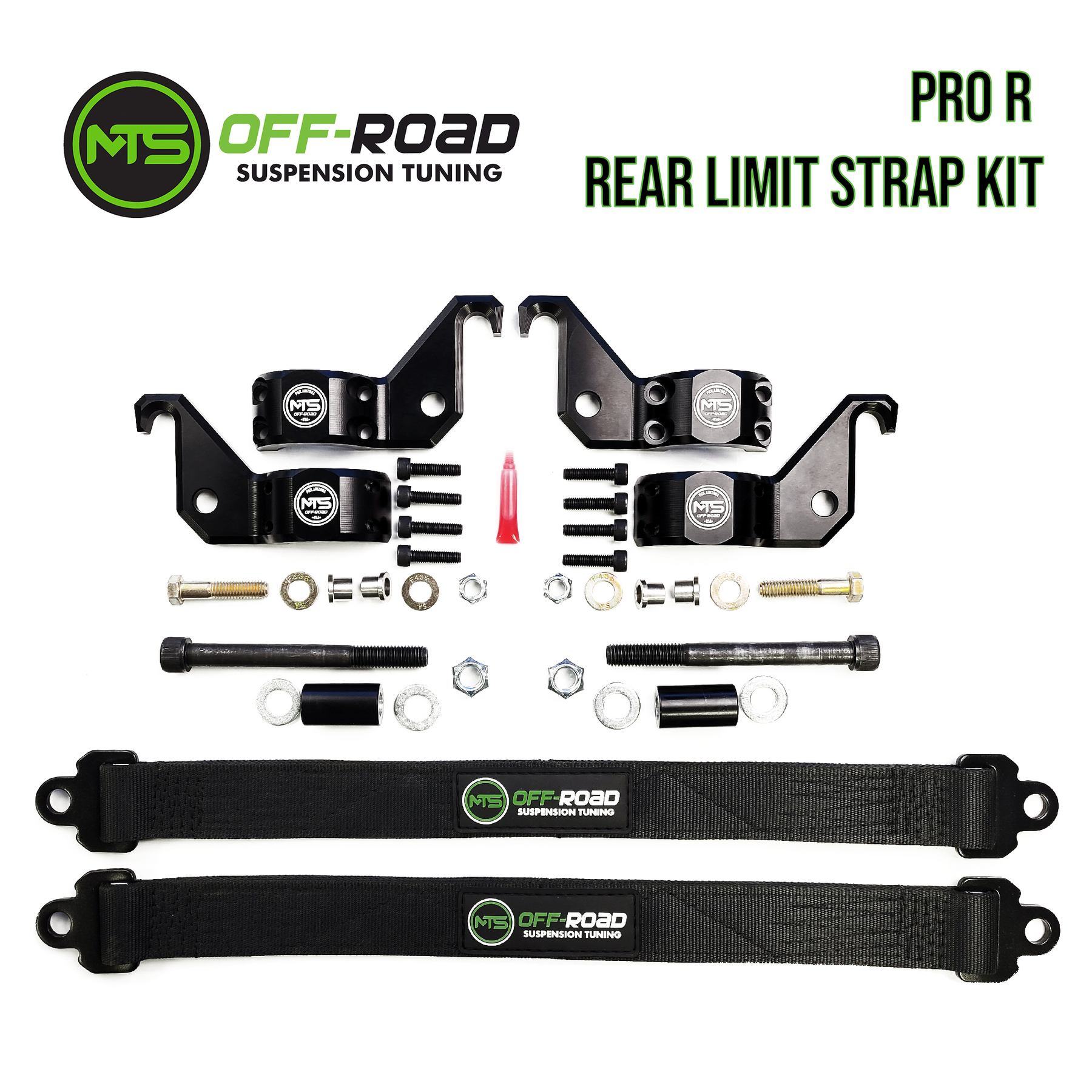 MTS OffRoad Polaris RZR Pro R Rear Limit Straps Treal Performance