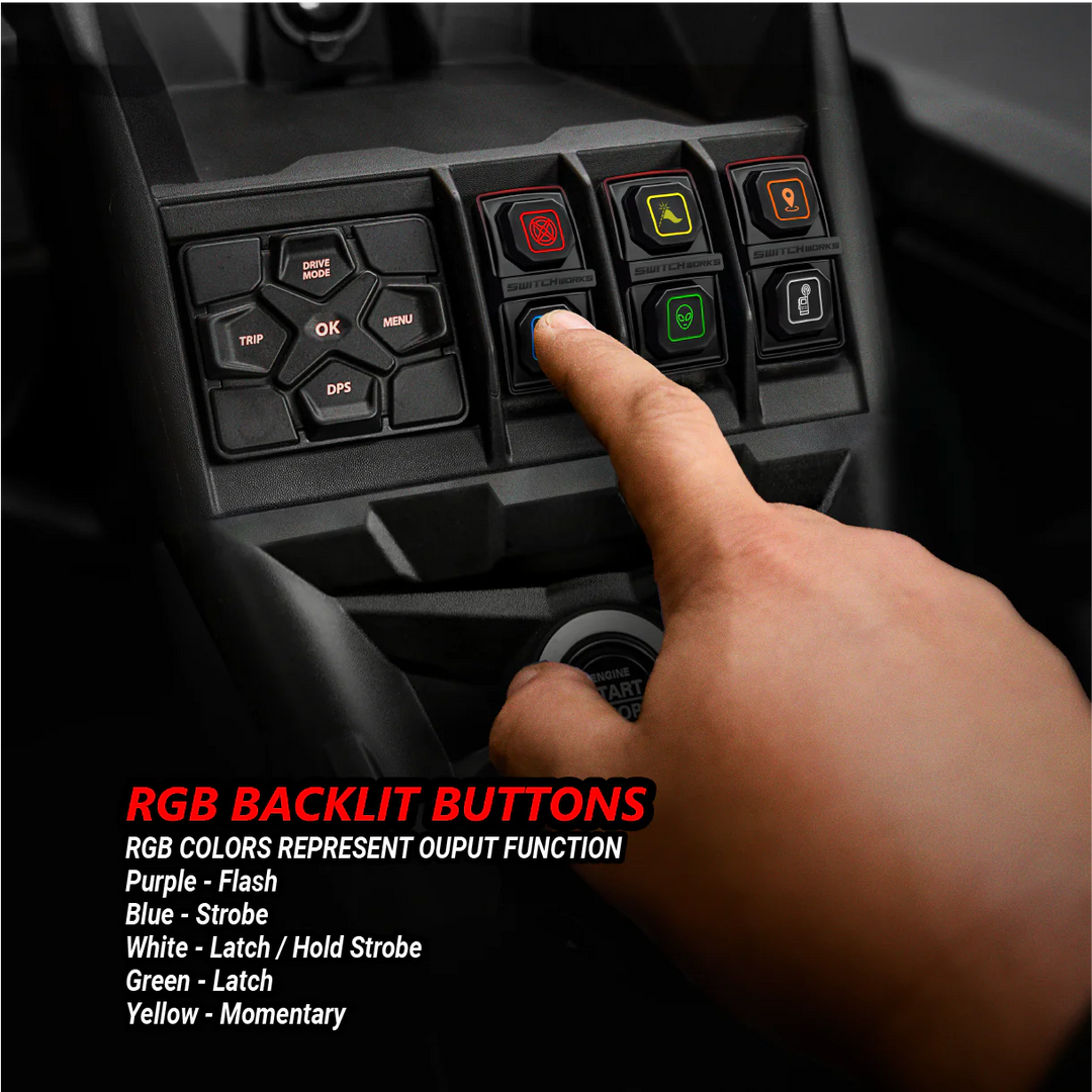 トライアルセット・サンプル BRANCHIC SWITCH SHOT BC Switch Works - Sierra6 6-Output 3-Rocker Electronic Accessory