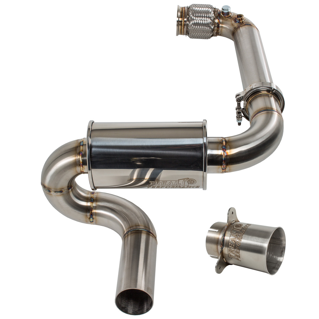 RPM '17-'25 Can-Am Maverick X3/ Turbo R/ RR Sport Muffler Slip On Exhaust RPM '17-'25 Can-Am Maverick X3/ Turbo R/ RR Sport Muffler Slip On Exhaust