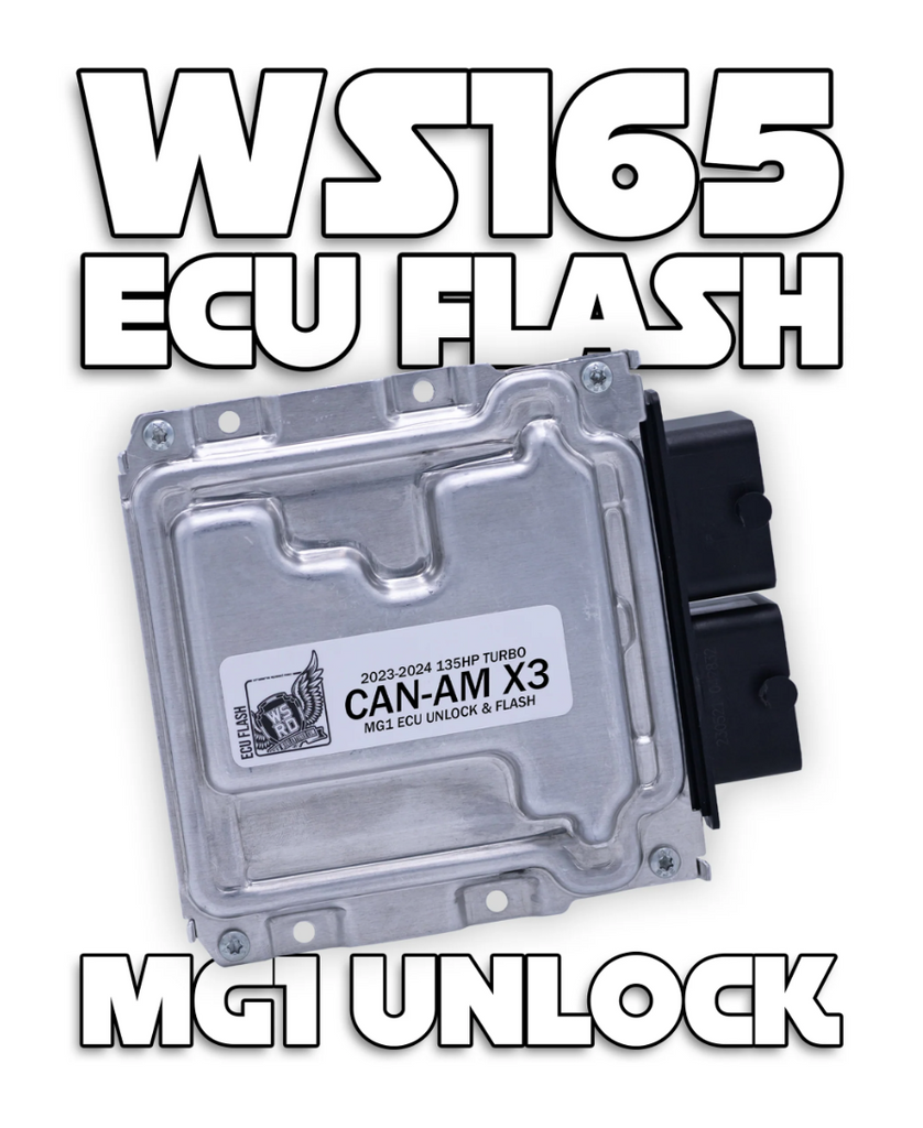WSRD WS165 MG1 ECU Unlock & Flash | 2023-2025 Can-Am X3 135HP