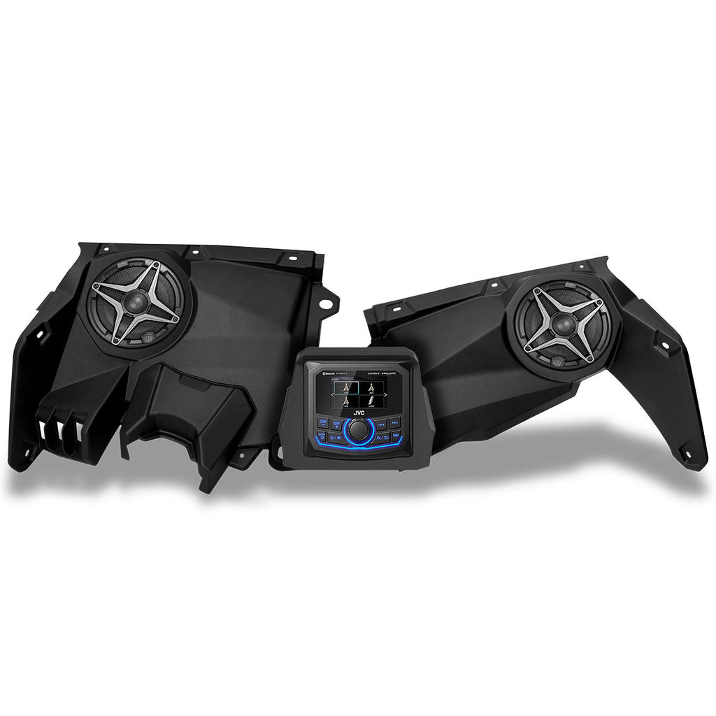 2017-2025 Can-Am® X3, Phase-1 A-Spec 2-Speaker System w/JVC