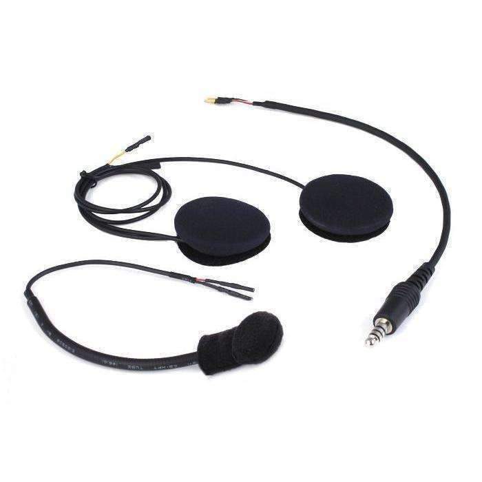 Peltor Straight Cord Helmet Kit with Flex Boom Mic Helmet Speakers