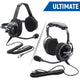 ULTIMATE Alpha Audio Stereo Headset with Volume Control (OTH and BTH)