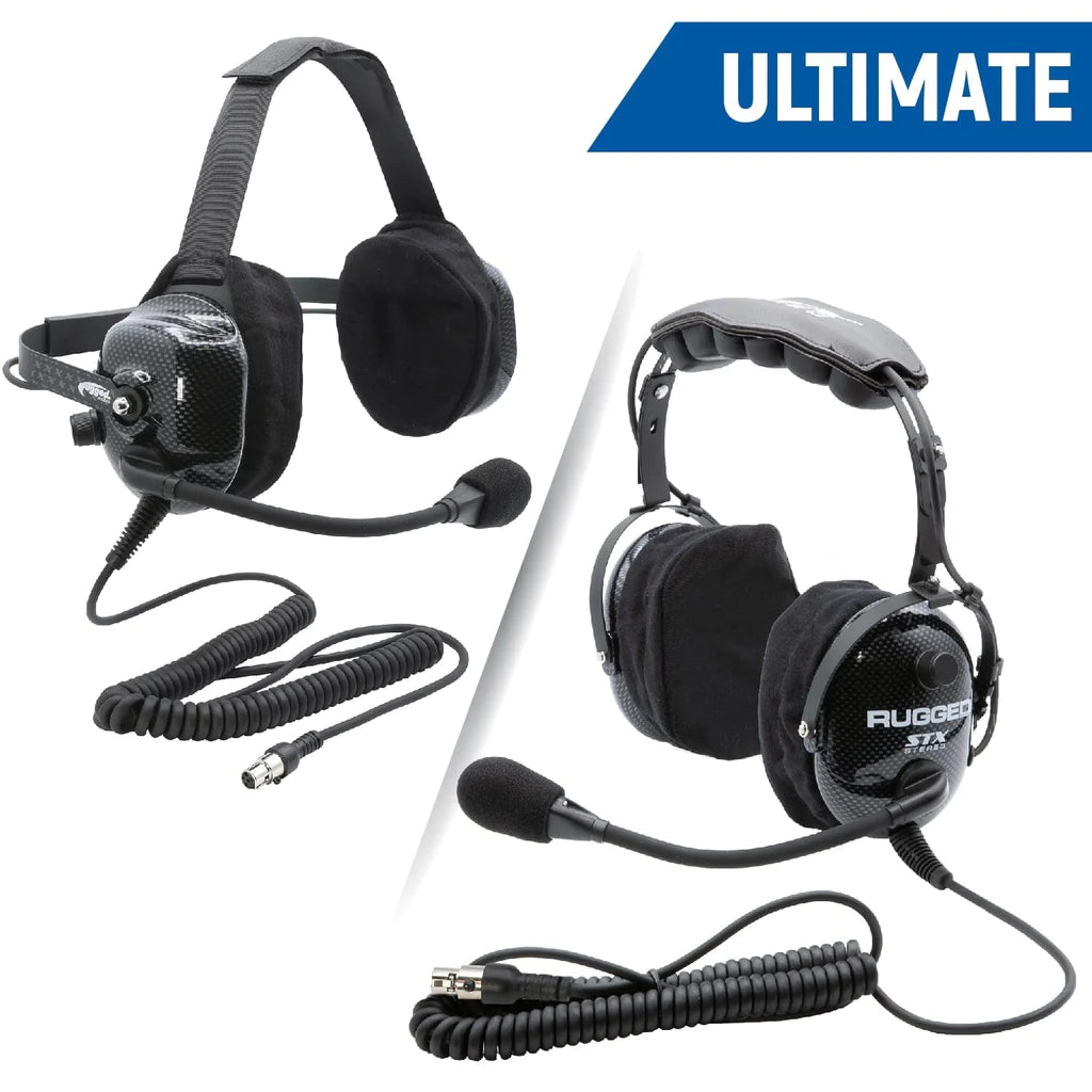 ULTIMATE Alpha Audio Stereo Headset with Volume Control (OTH and BTH ...