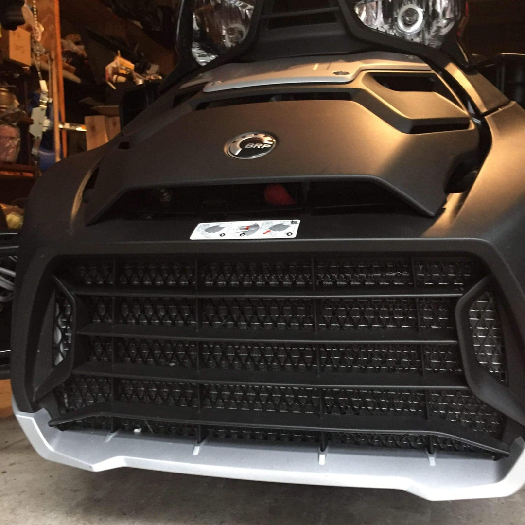Can-am Ryker Accessories LUXEMOTO Aluminum Splash Guard For Can-Am ...