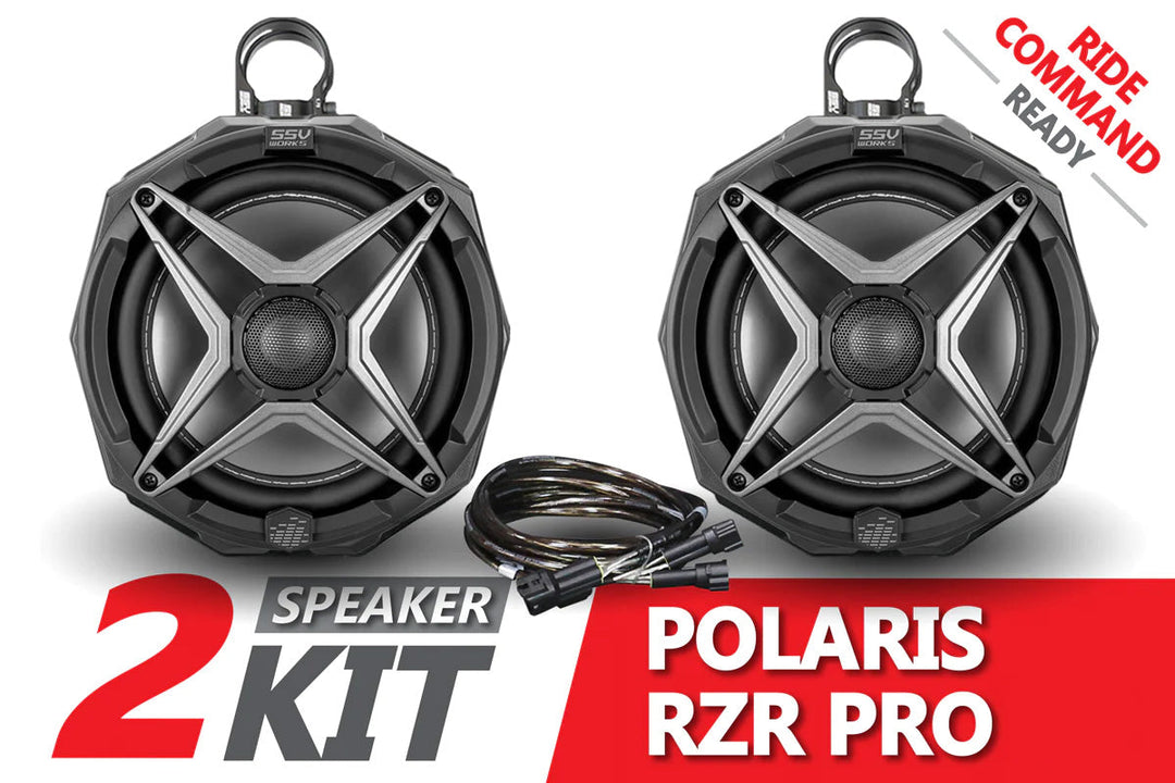 Polaris RZR Pro XP complete SSV Works 2 Plug-and-Play Cage Mounted